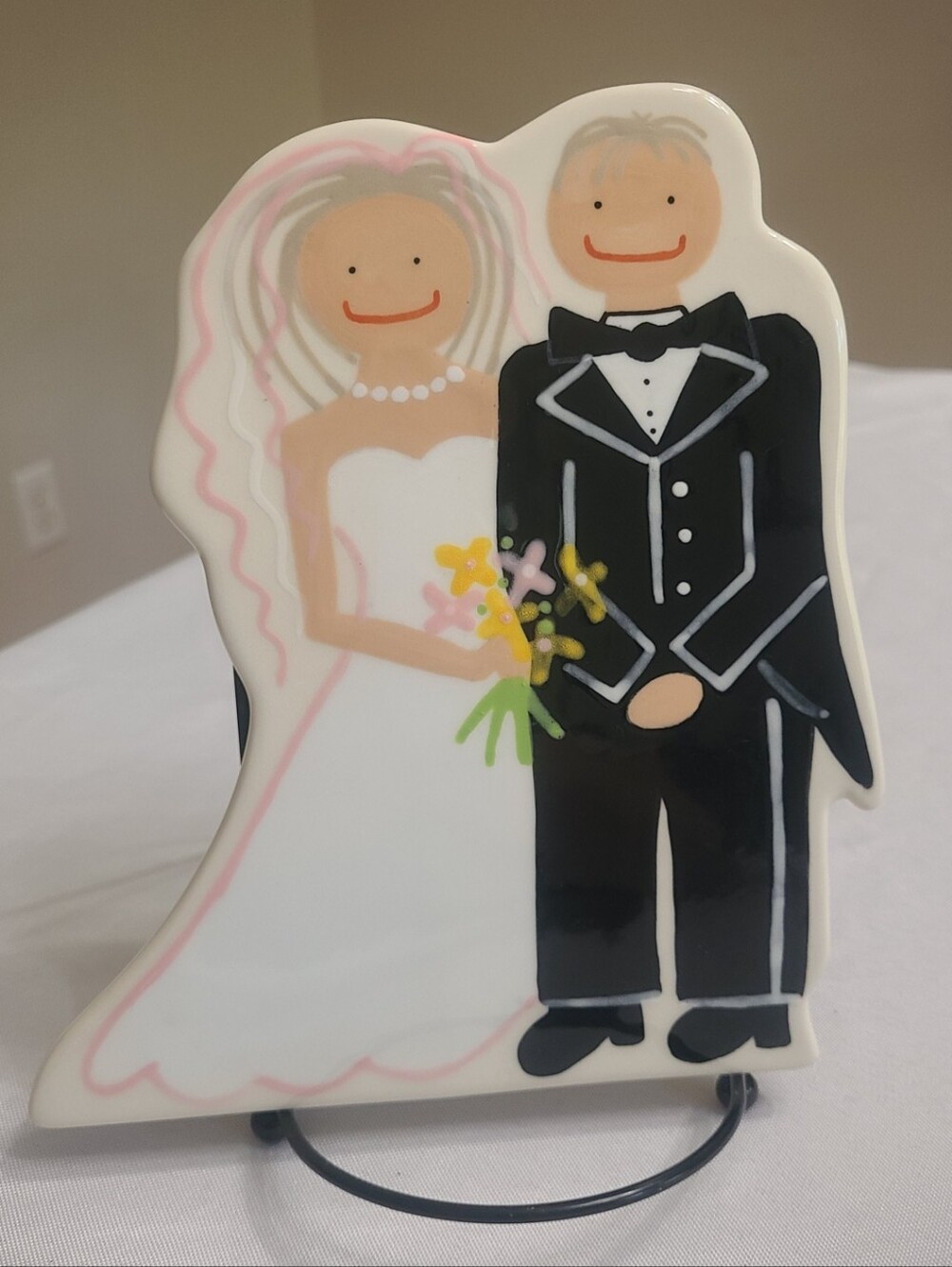 Happy Everything Large Bride & Groom Attachment